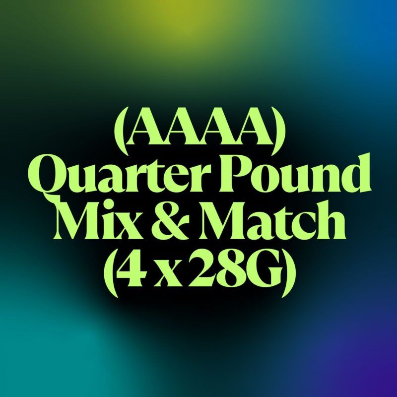 (AAAA) Quarter Pound Mix & Match (4 x 28G)